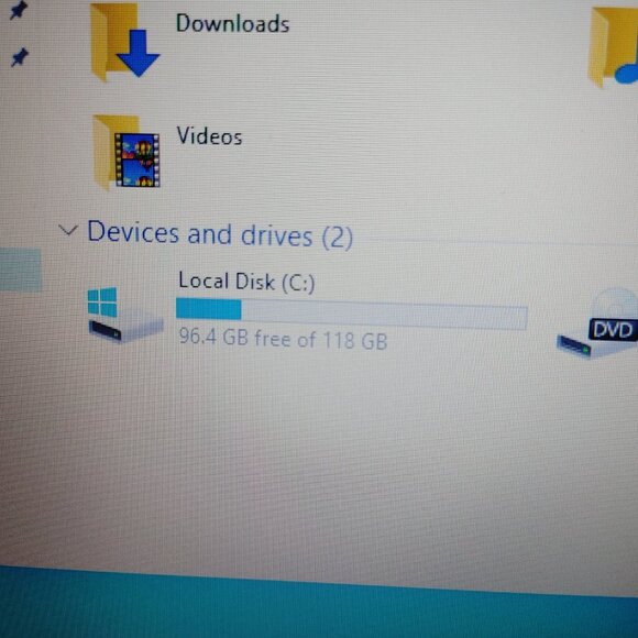Lenovo ThinkPad T410 i5 3.2GHzTURBO Win10Pro 4GB RAM 128GB SSD Black - Fair - Picture 10 of 12